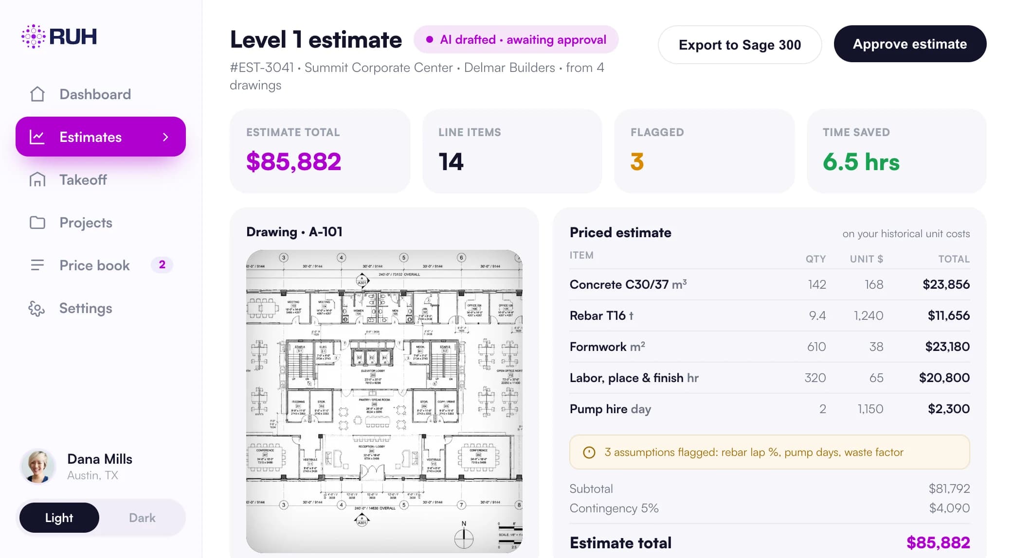 3 · Signed by your estimator